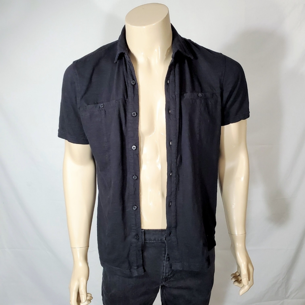 Black Alfani Button Down - image 2
